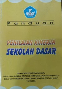 Image of Penilaian Kinerja Sekolah Dasar