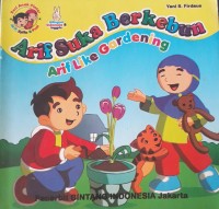 Image of Arif suka berkebun