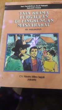 Image of Tata Krama Pergaulan di Lingkungan Masyarakat
