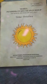 Image of Modul Pendidikan Kecakapan Hidup
