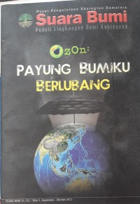 Image of Ozon payung bumi berlubang (suara bumi)