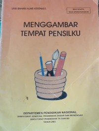 Image of Menggambar tempat pensilku