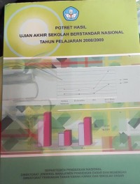Image of Potret hasil ujian akhir sekolah berstandar nasional th pelajaran 2008/2009